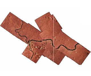 Rio San Juan region, tiles of near-IR images